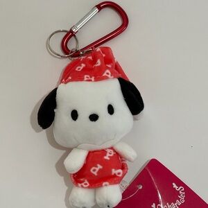 Sanrio Pochacco Pajama Time Plushie Keychain/Charm